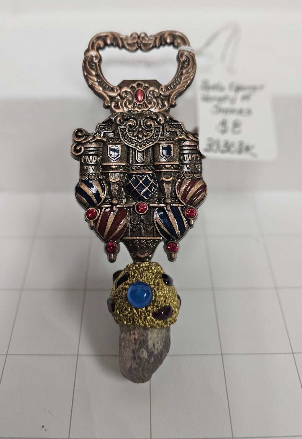 Bottle opener w/ Amethyst