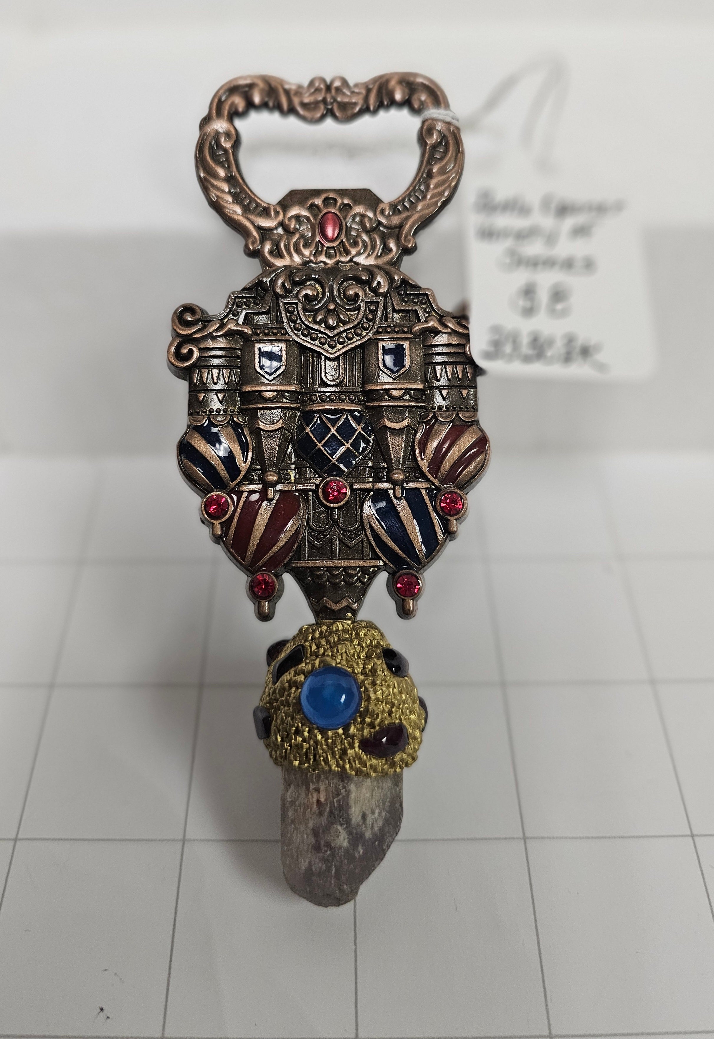 Bottle opener w/ Amethyst