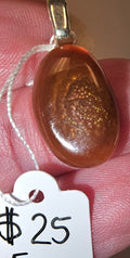 Fire Agate Pendant