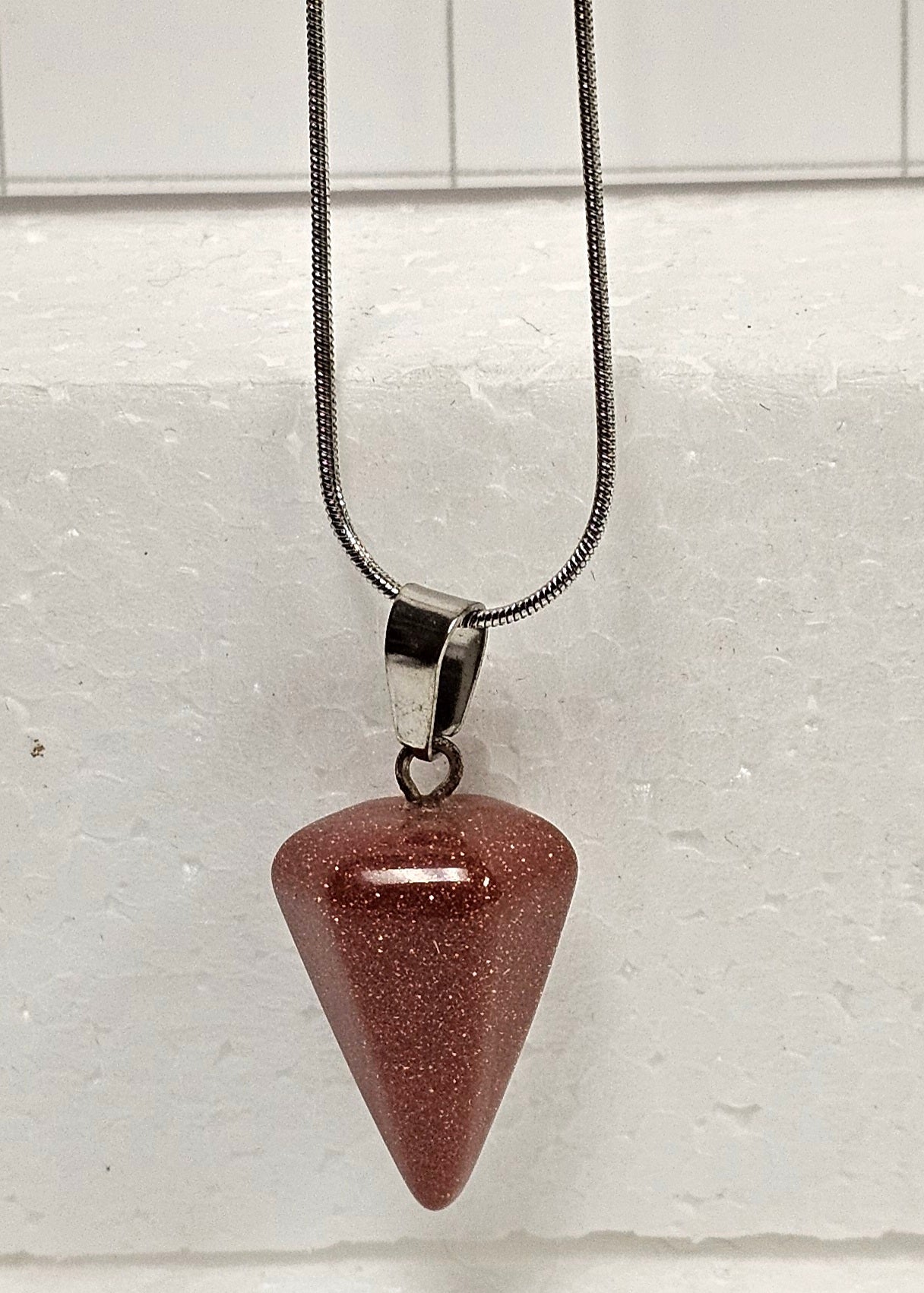 Goldstone Necklace
