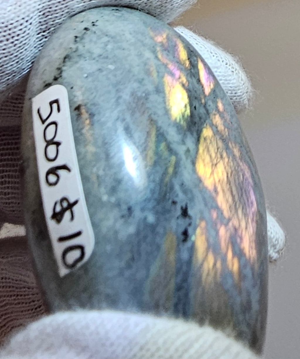 Labradorite Palm Stone