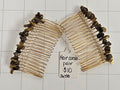 Tiger's Eye Haircomb