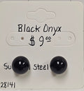 Black Onyx Earrings