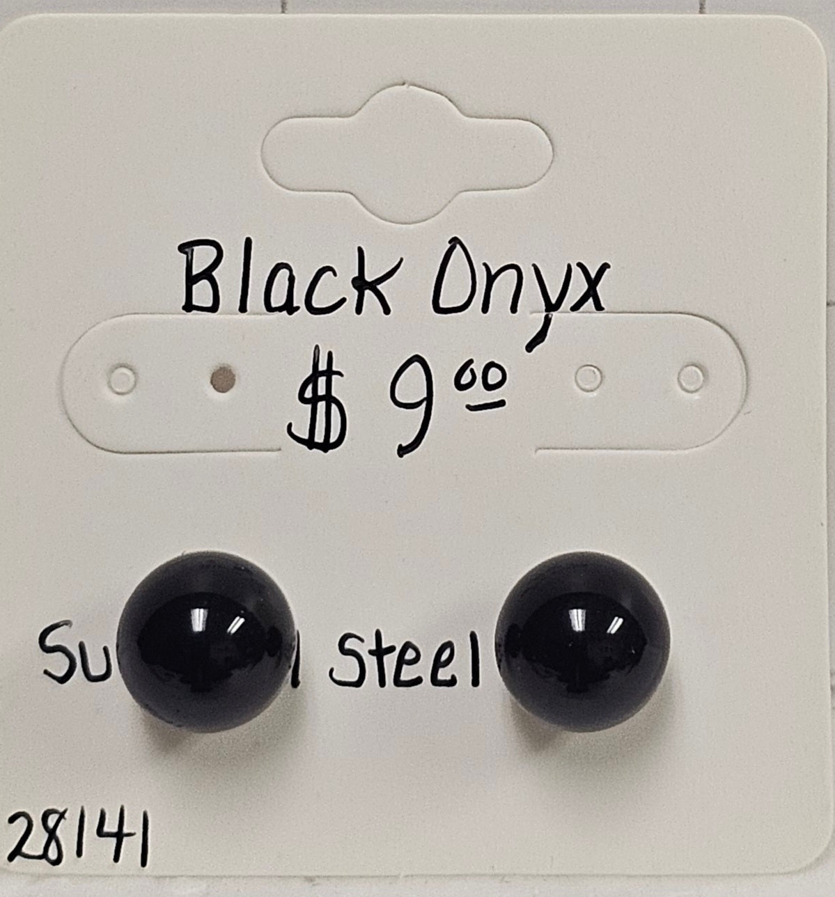 Black Onyx Earrings