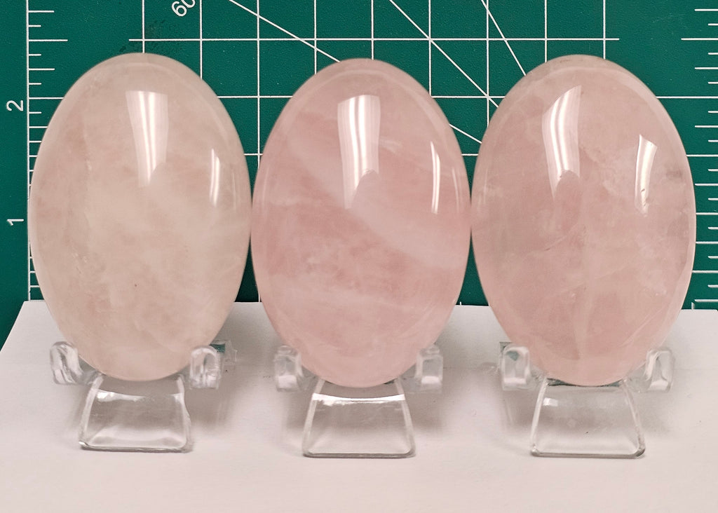 Rose Quartz Palm Stones