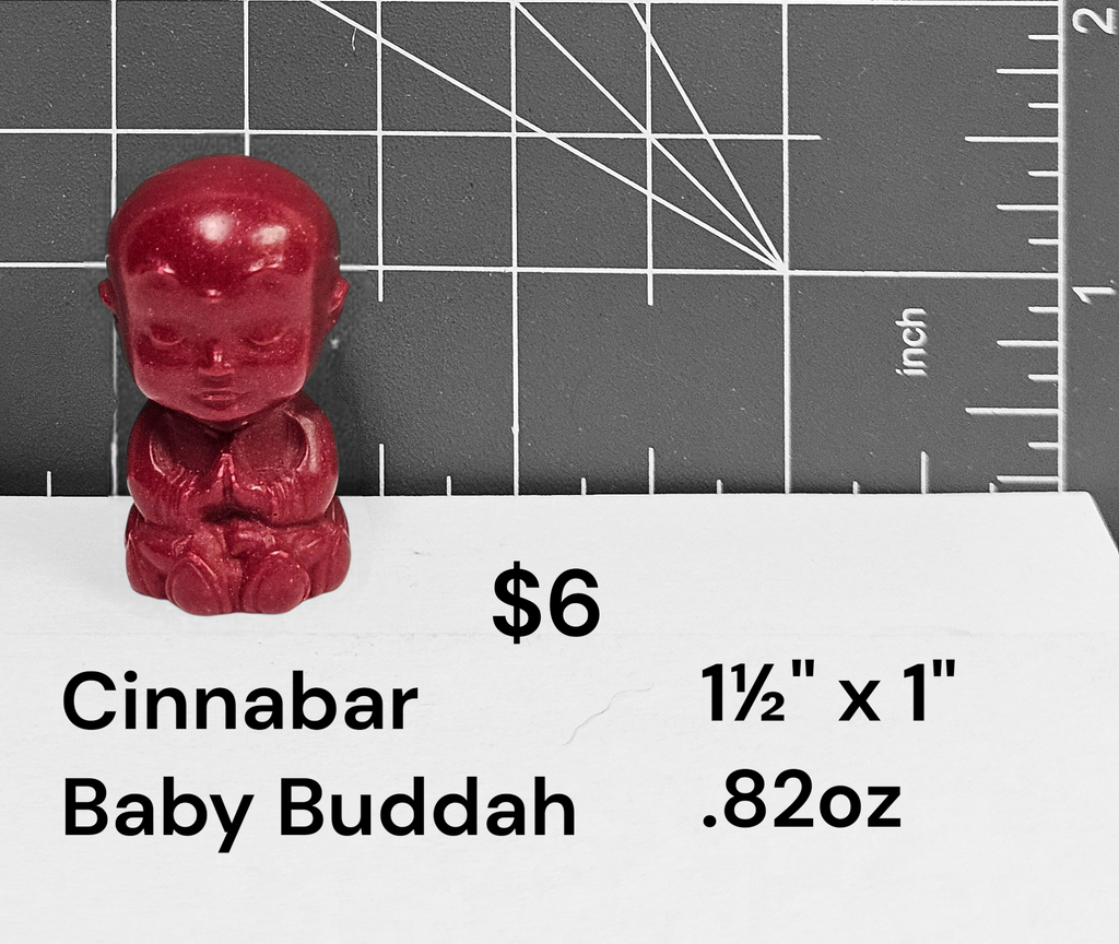 Cinnabar baby Buddah