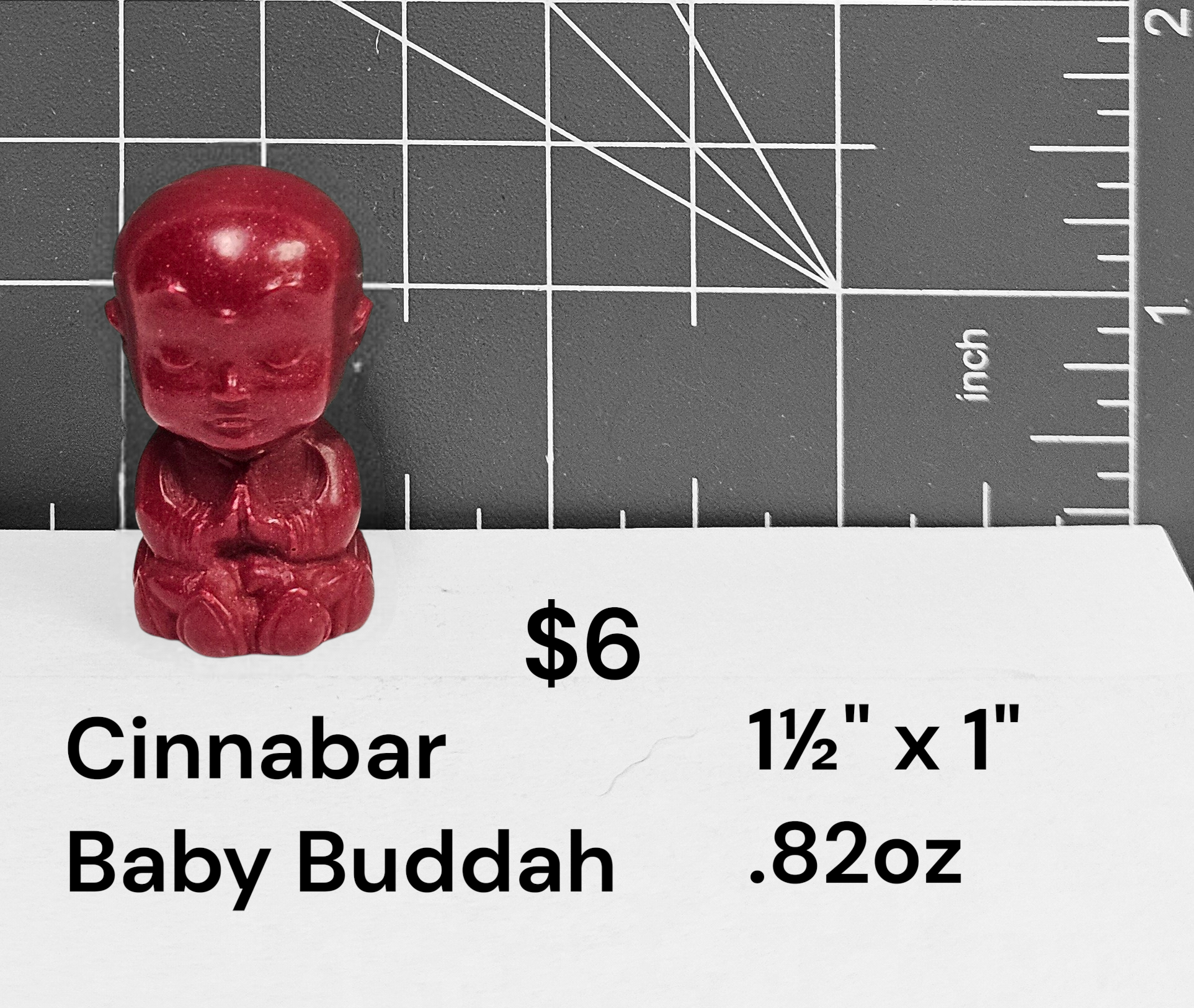 Cinnabar baby Buddah