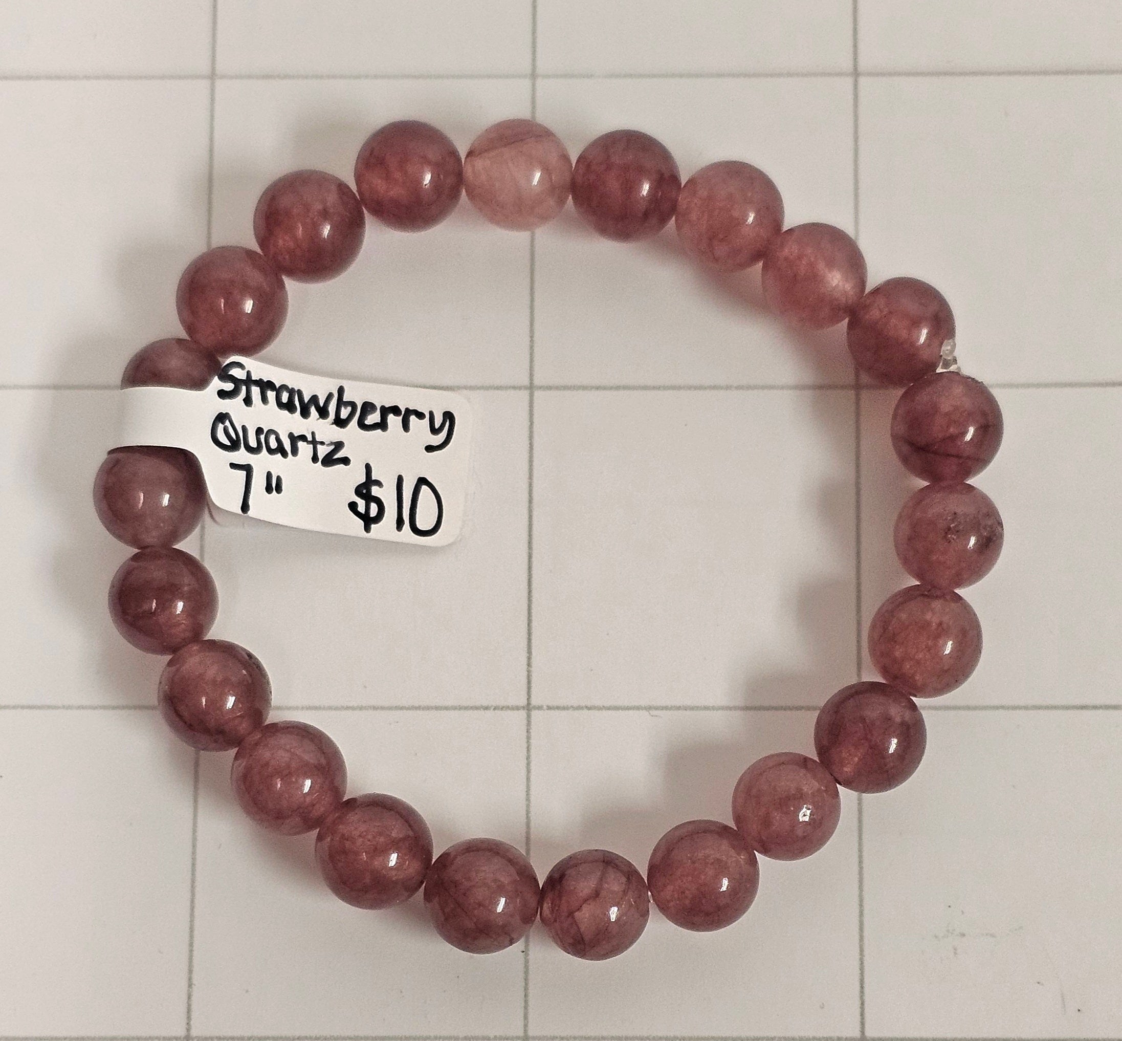 Strawberry Quartz Bracelet
