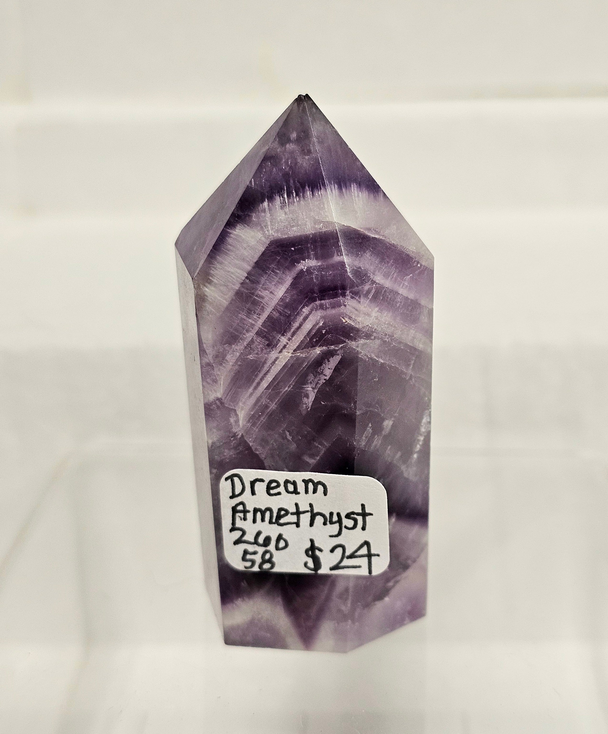 Dream Amethyst obelisk