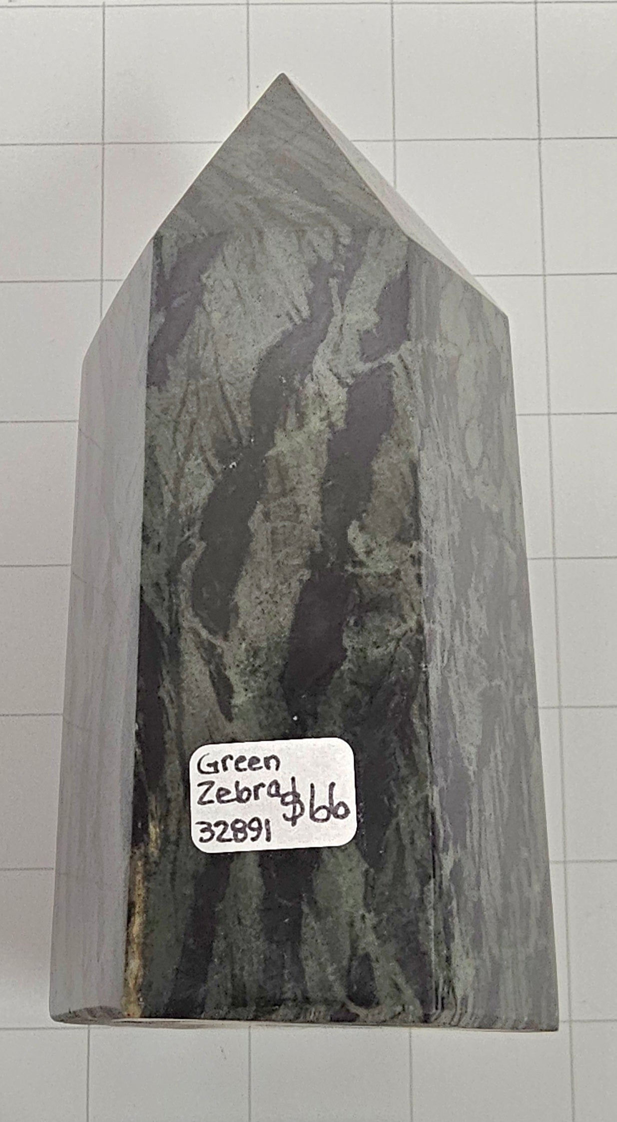 Green Zebra stone