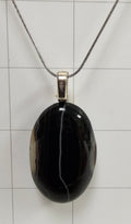Tuxedo Agate Necklace