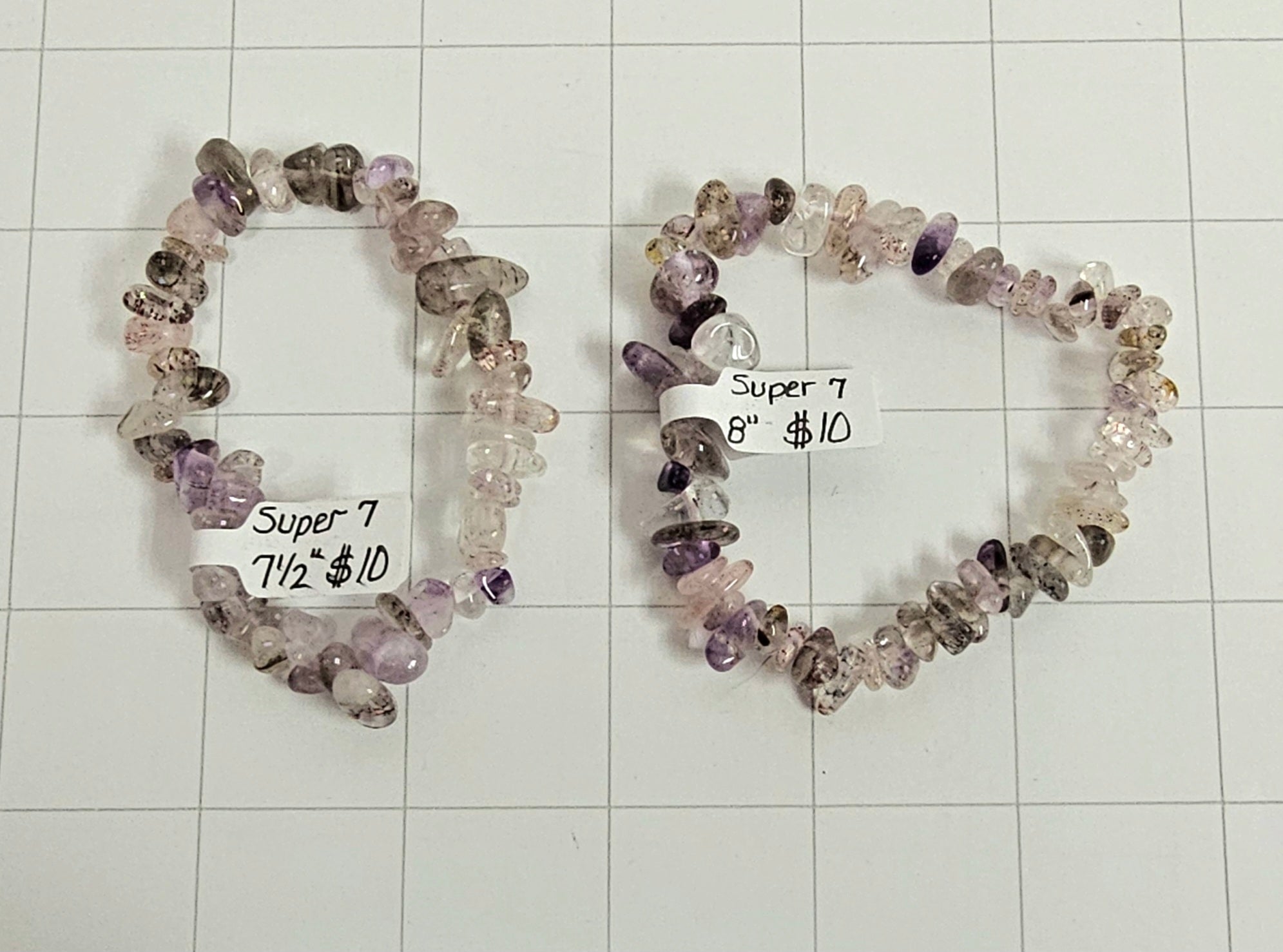 Super 7 chip Bracelets