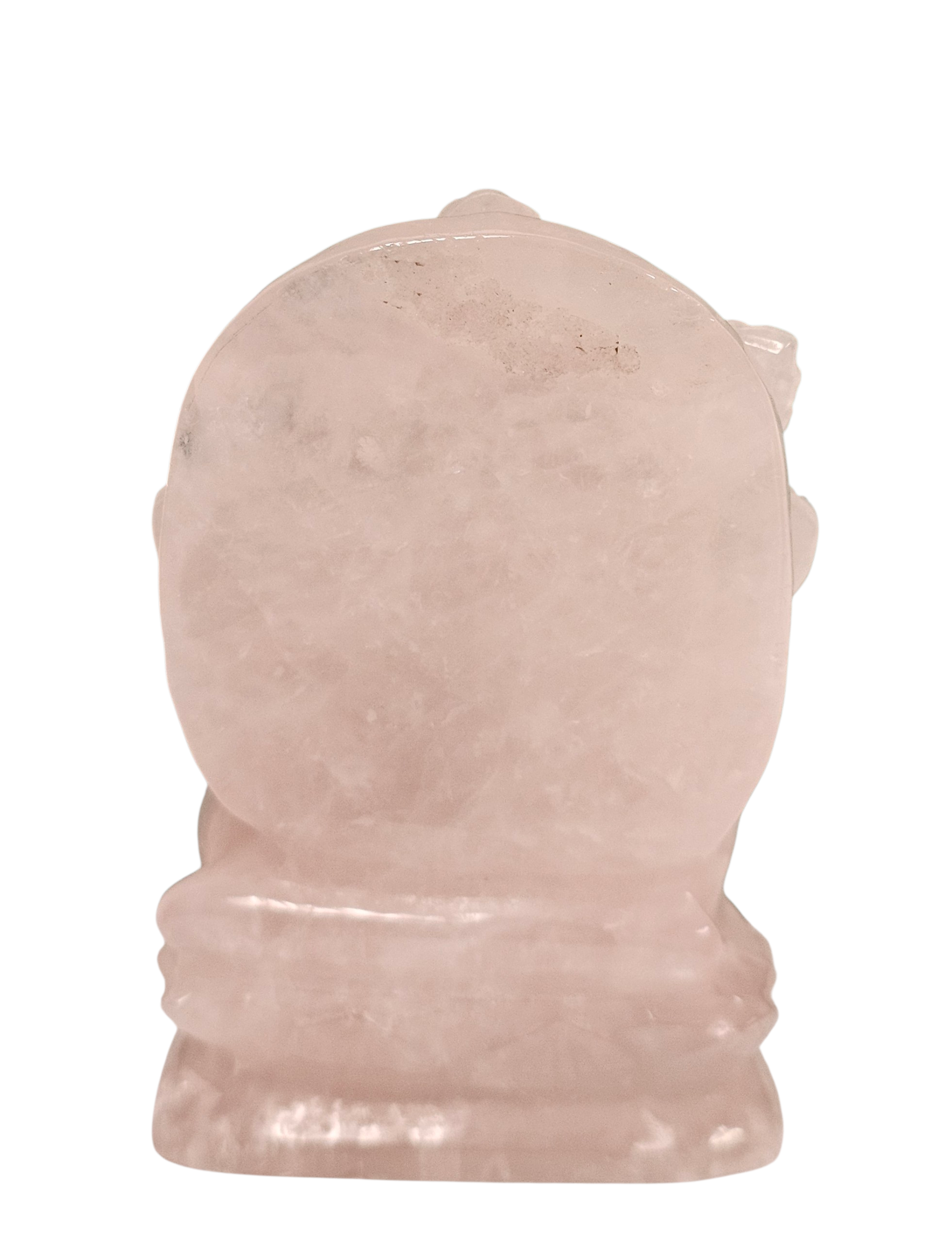 Rose Quartz Ganesha