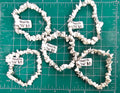 Howlite chip Bracelets