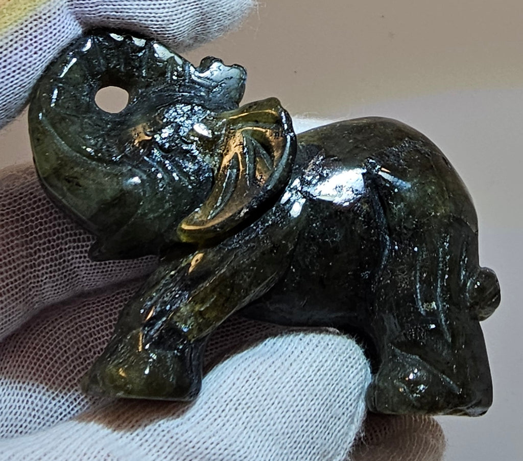 Labradorite Elephant
