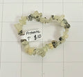 Prehnite chip Bracelet