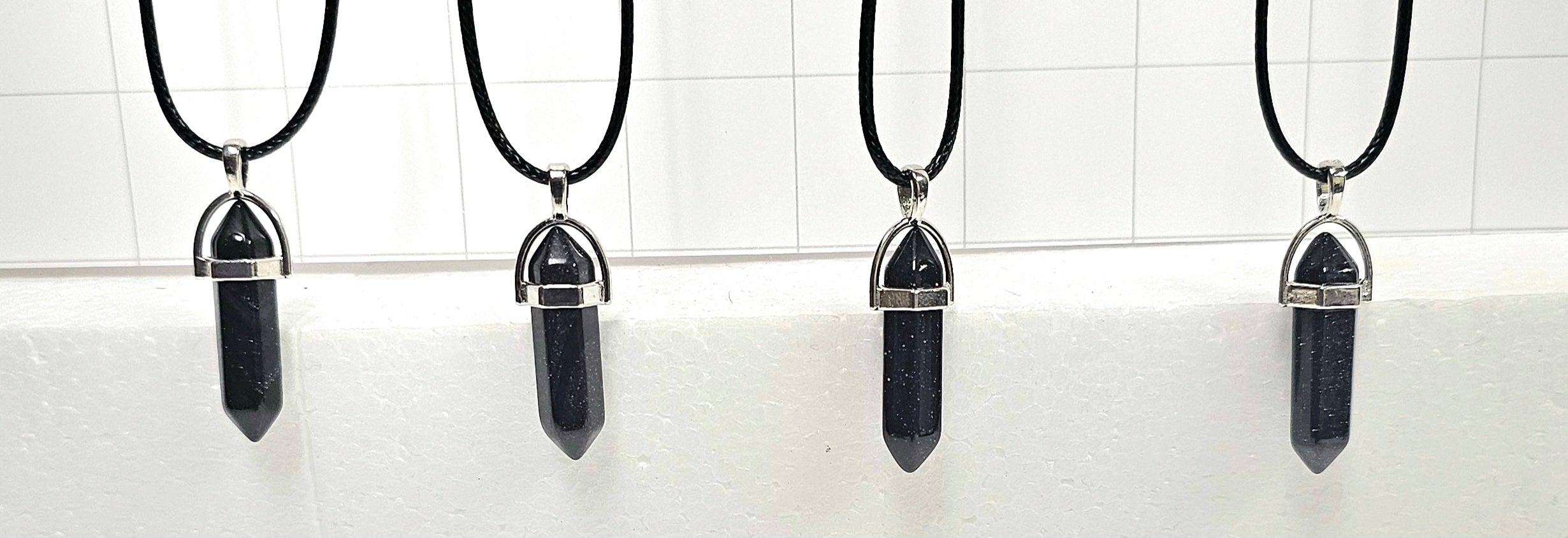 Blue Goldstone Necklace