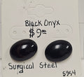 Black Onyx Earrings