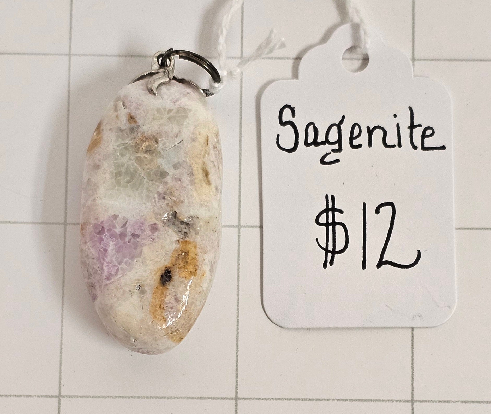 Sagenite pendant
