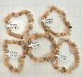 Sunstone chip Bracelets
