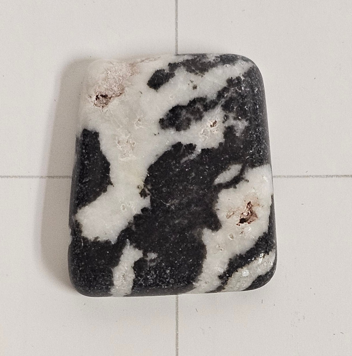 Zebra stone cabochon