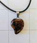 Mahogany Obsidian Necklace