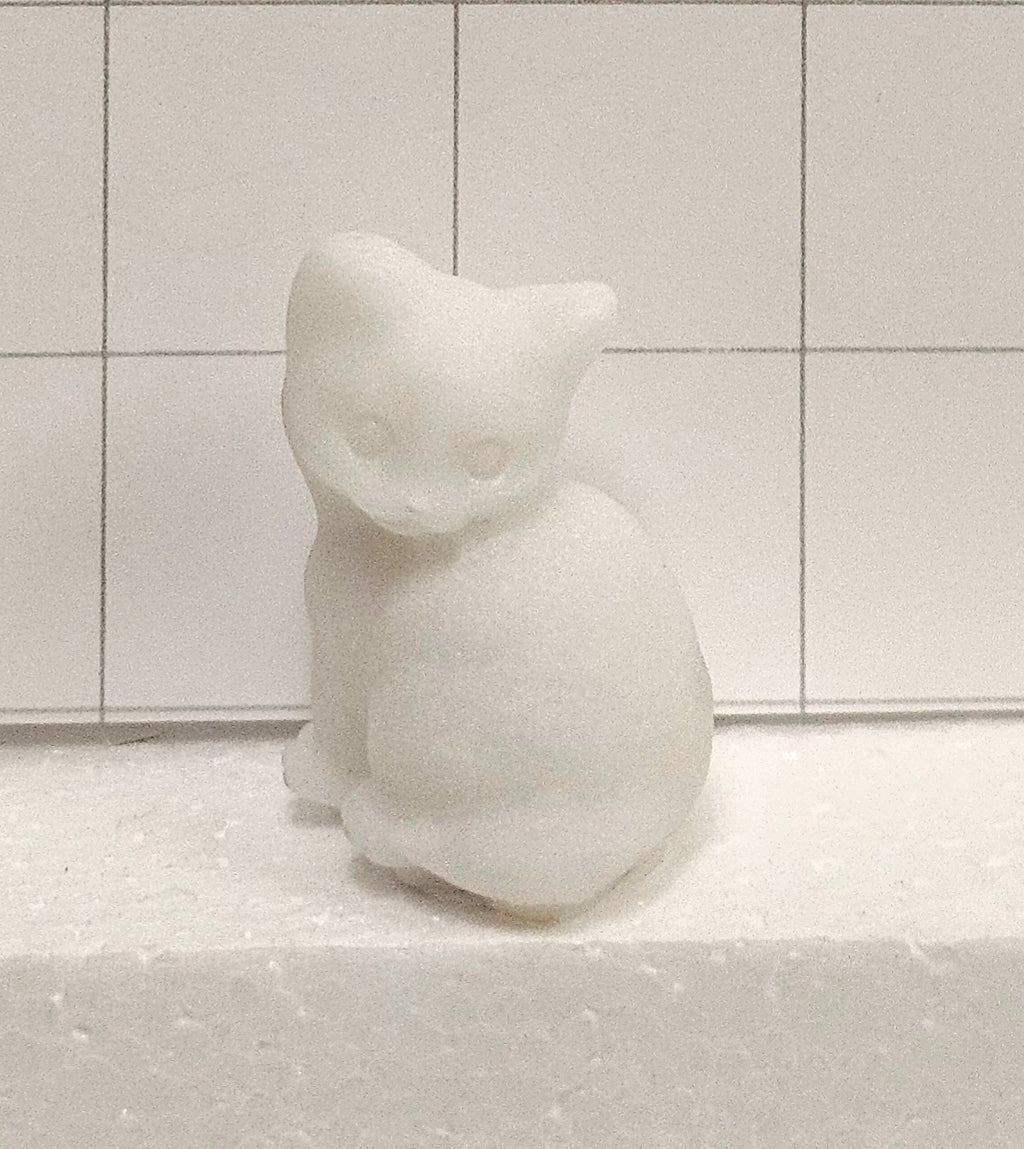 Jade carved Kitten