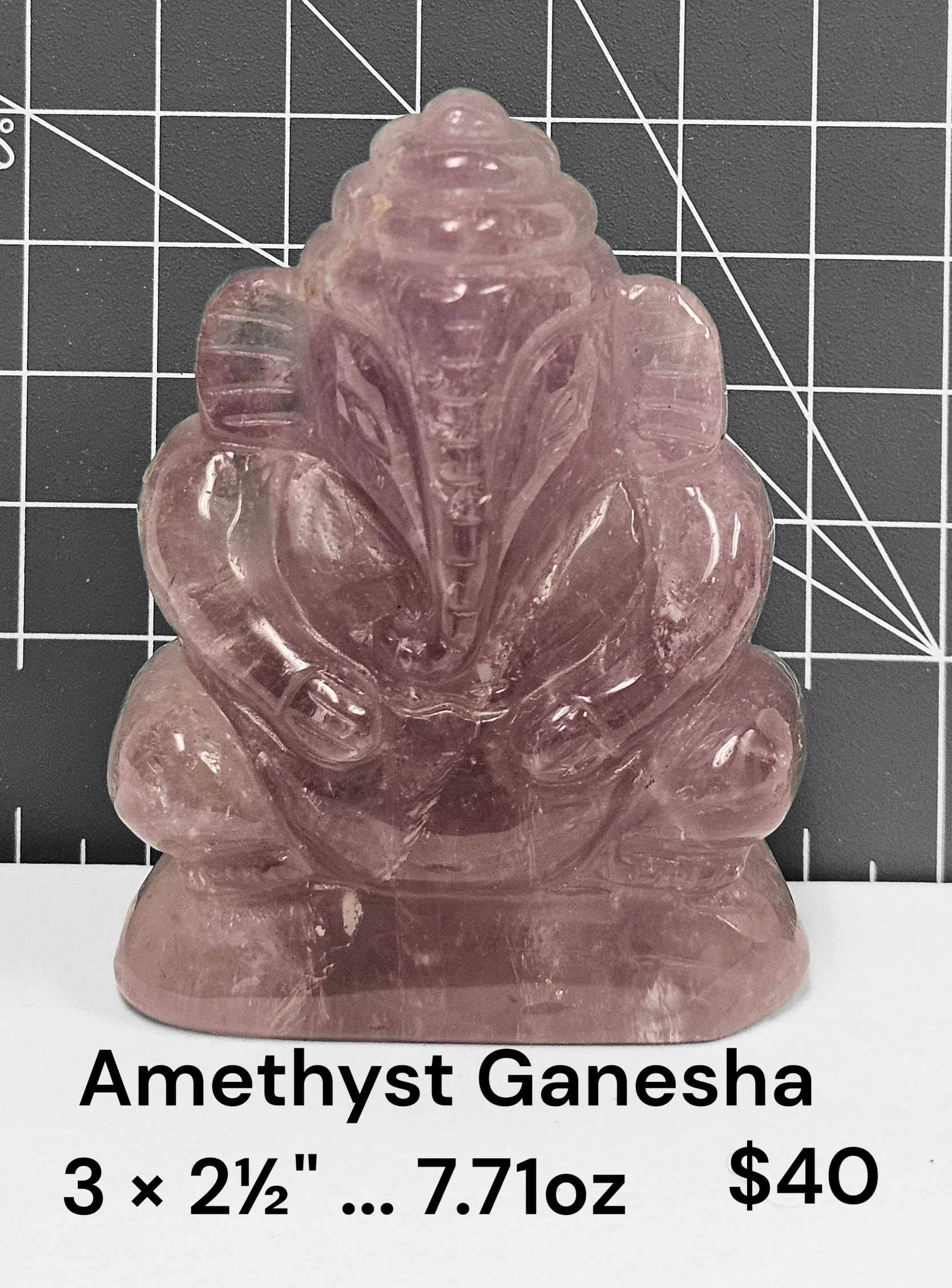 Amethyst Ganesha