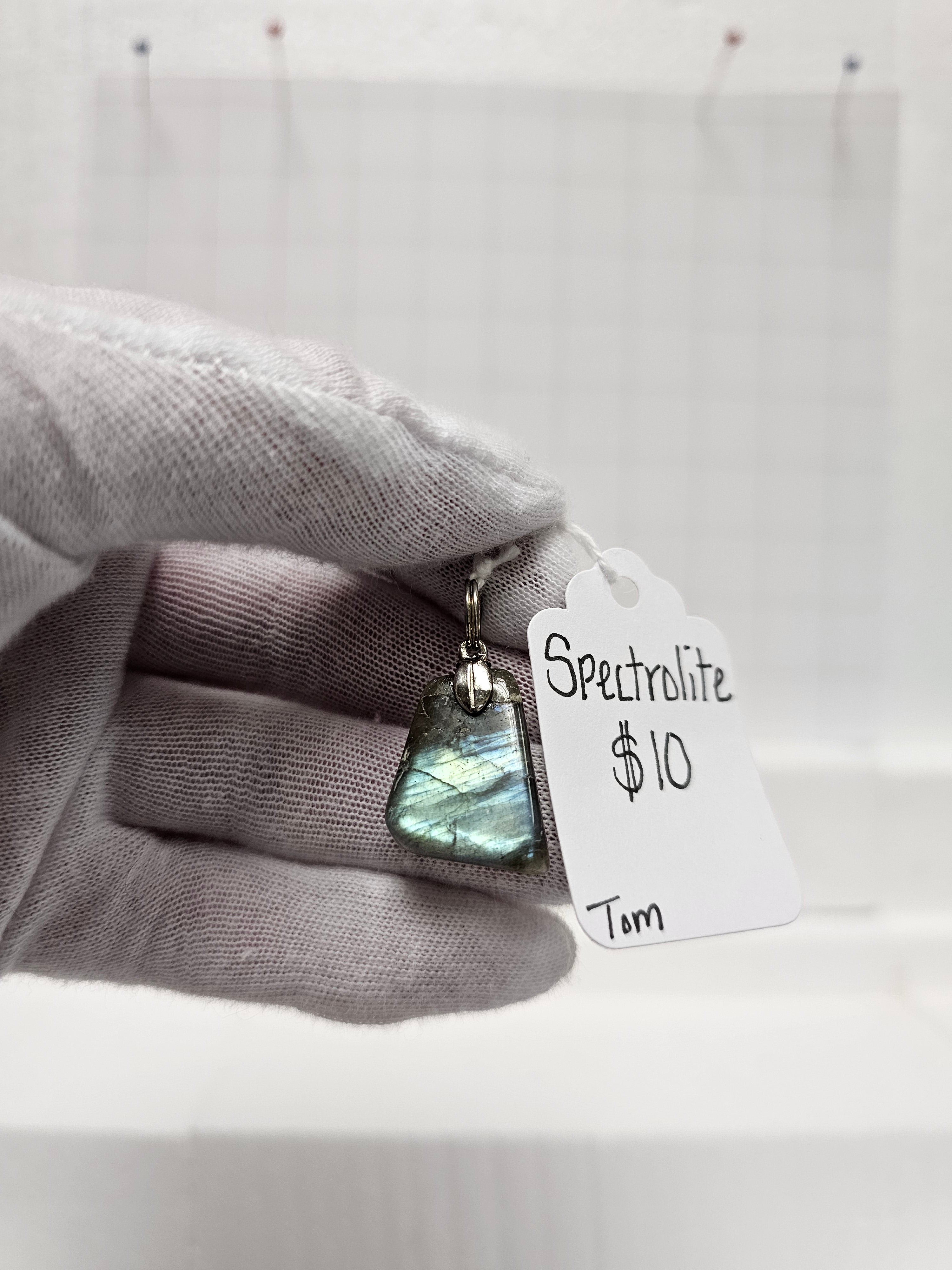 Spectrolite (Labradorite) pendant