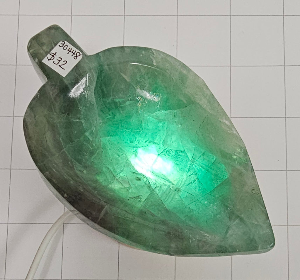 Fluorite Leaf dish