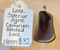 Lake Superior Agate Pendant