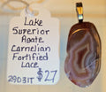 Lake Superior Agate Pendant