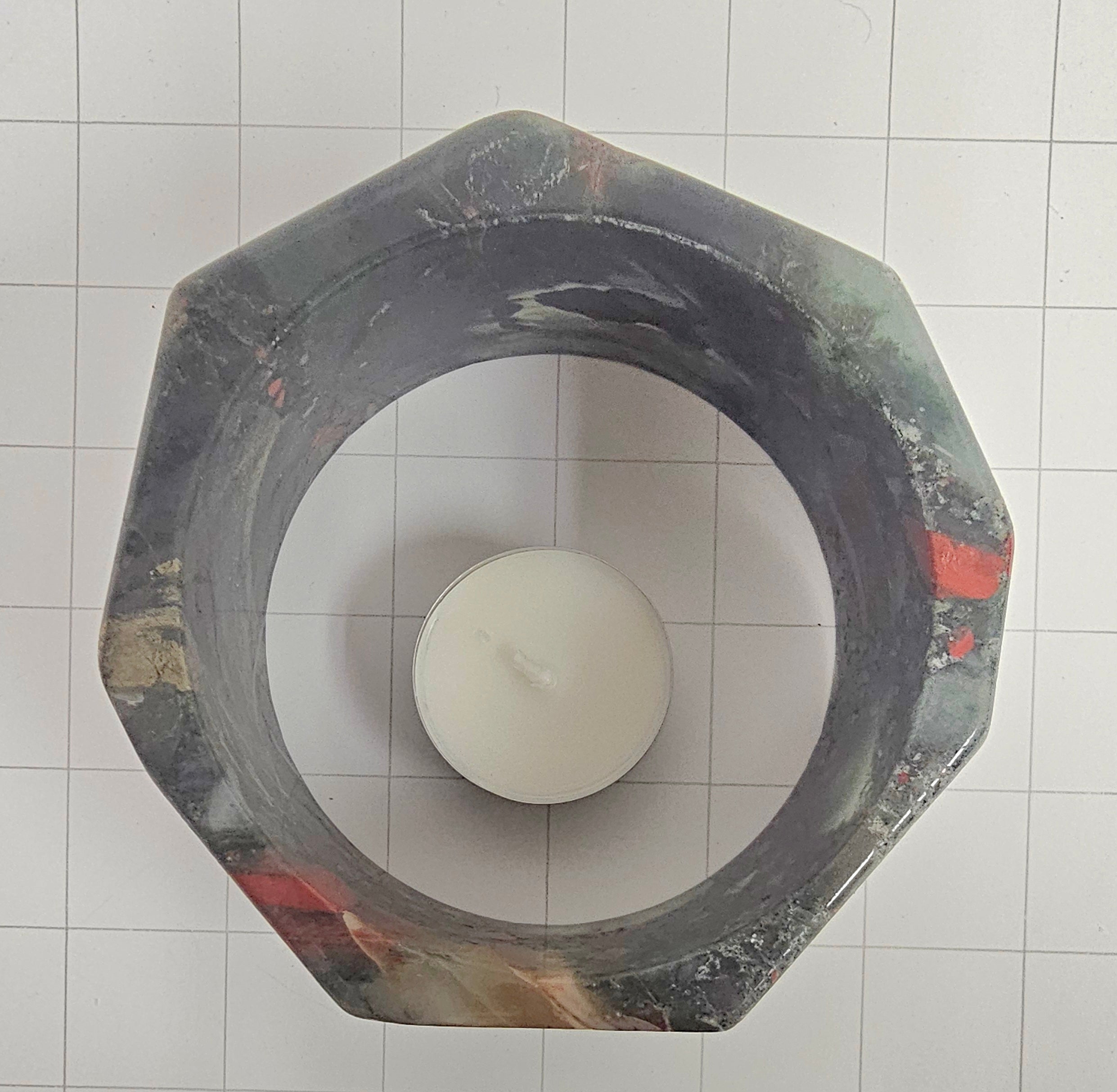 African Chicken Blood Candle Holder