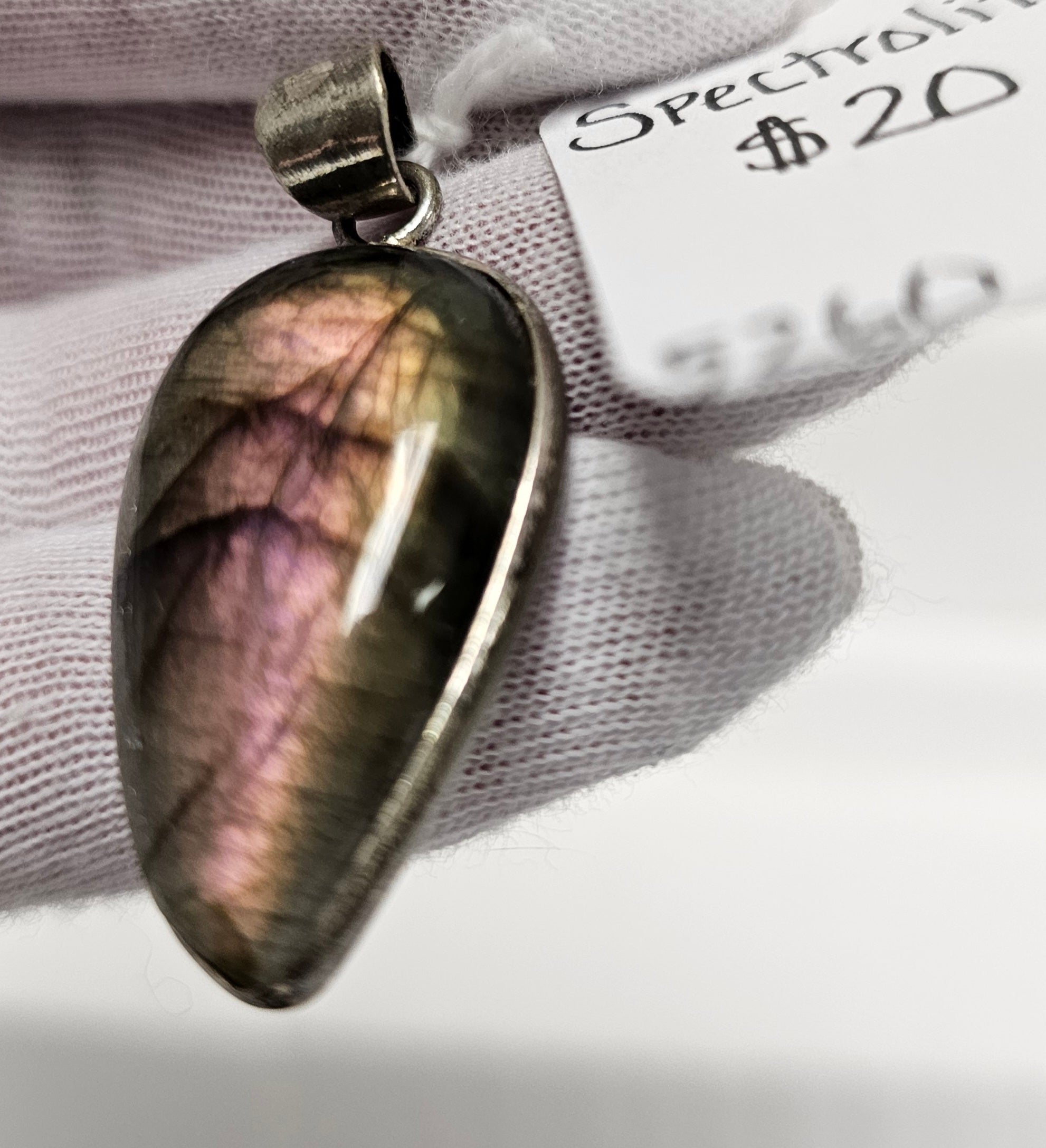 Spectrolite (Labradorite) pendant
