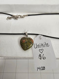 Unikite heart Necklace