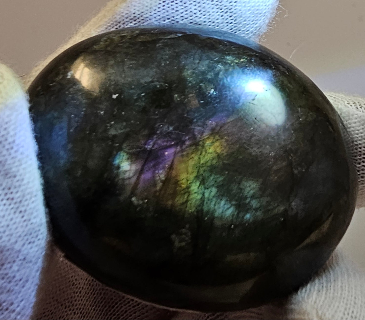 Labradorite Palm Stone