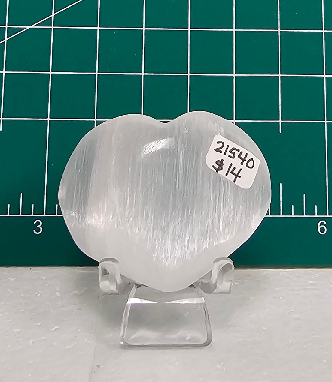 Selenite Hearts