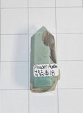 Flower Agate obelisk