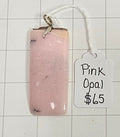 Peruvian Pink Opal pendant