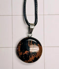 Mahogany Obsidian Necklace