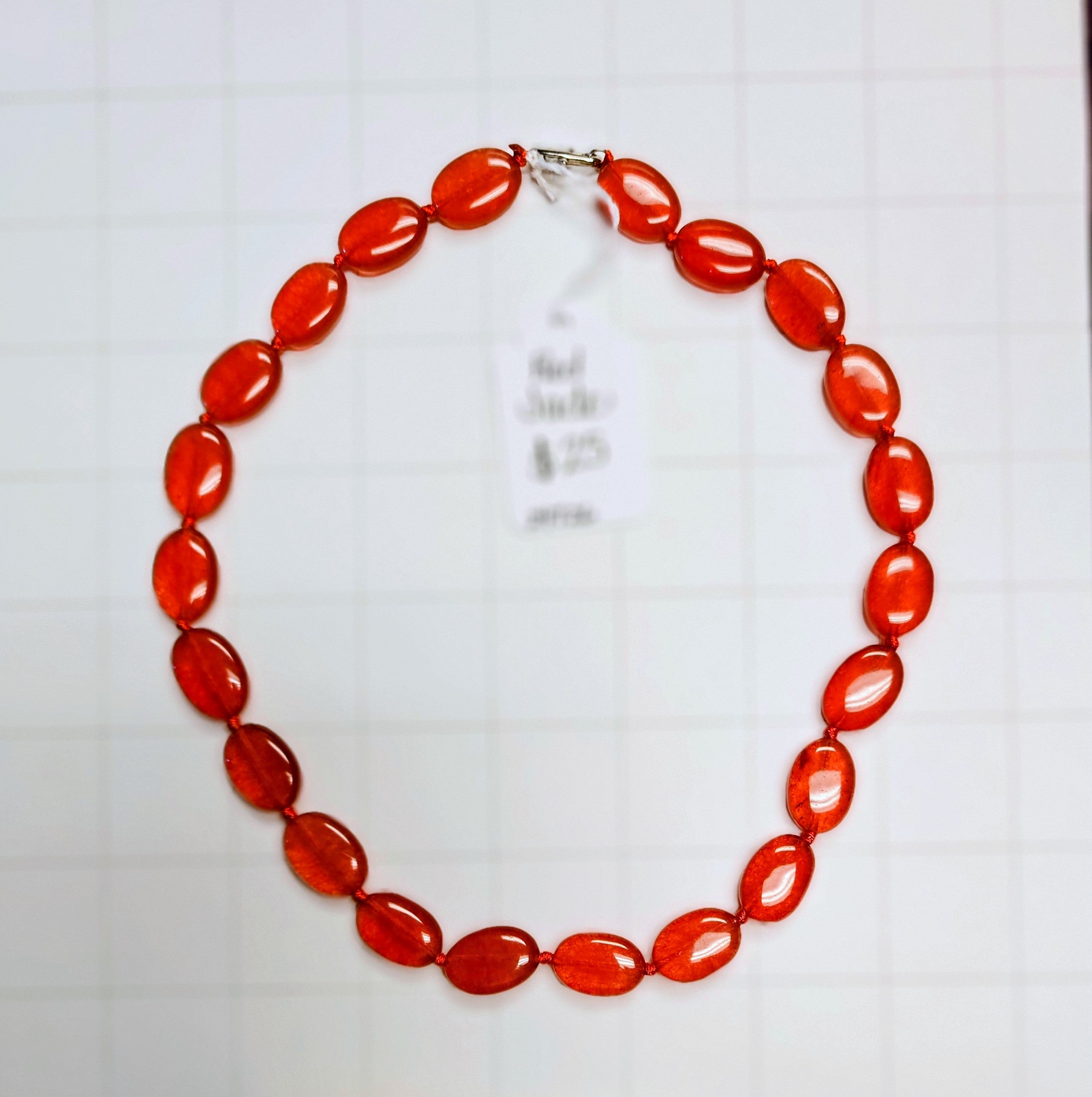 Red Jade Necklace