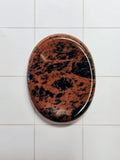 Mahogany Obsidian Worry Stone