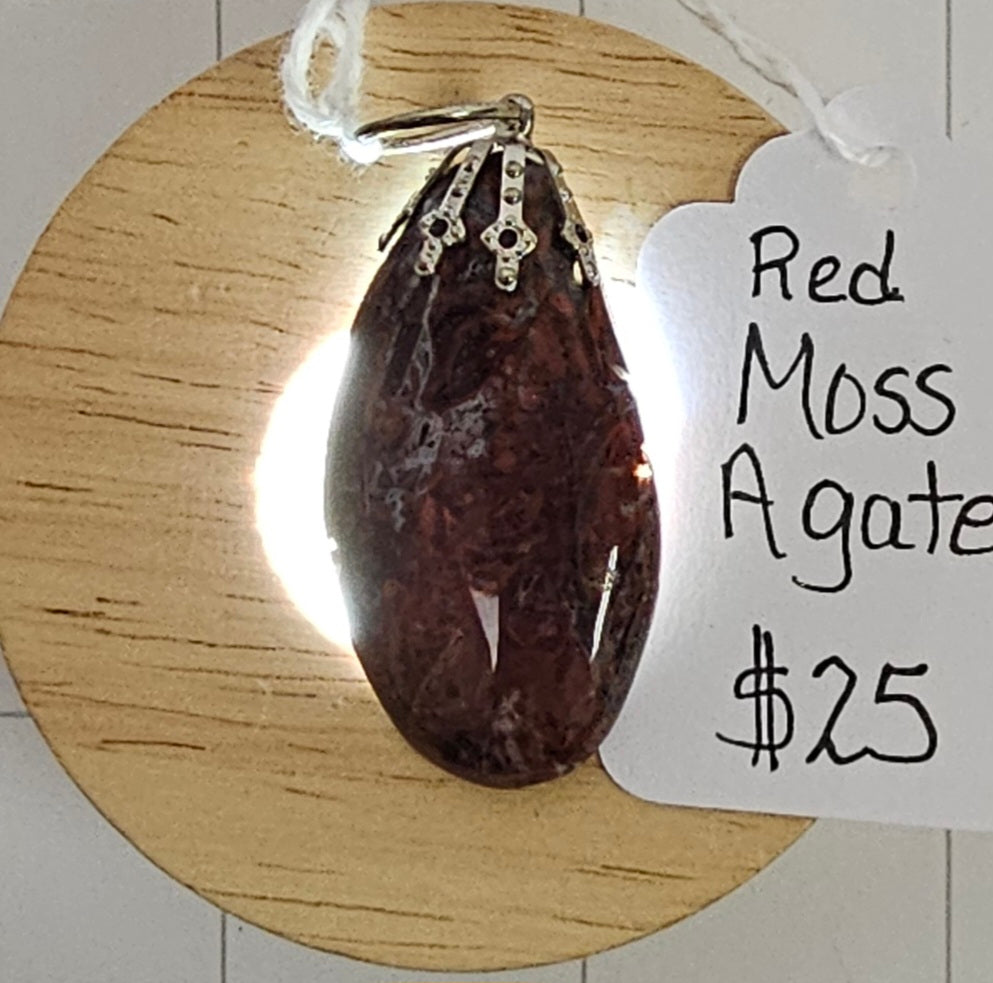 Red Moss Agate