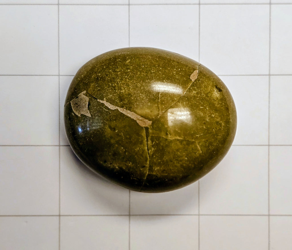 Green Opal Palm Stone