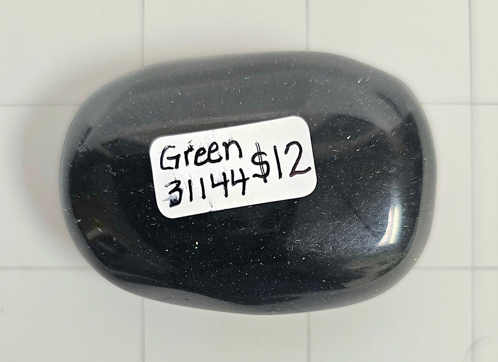 Green Goldstone Palm Stone