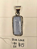 Blue Lace Agate Necklace