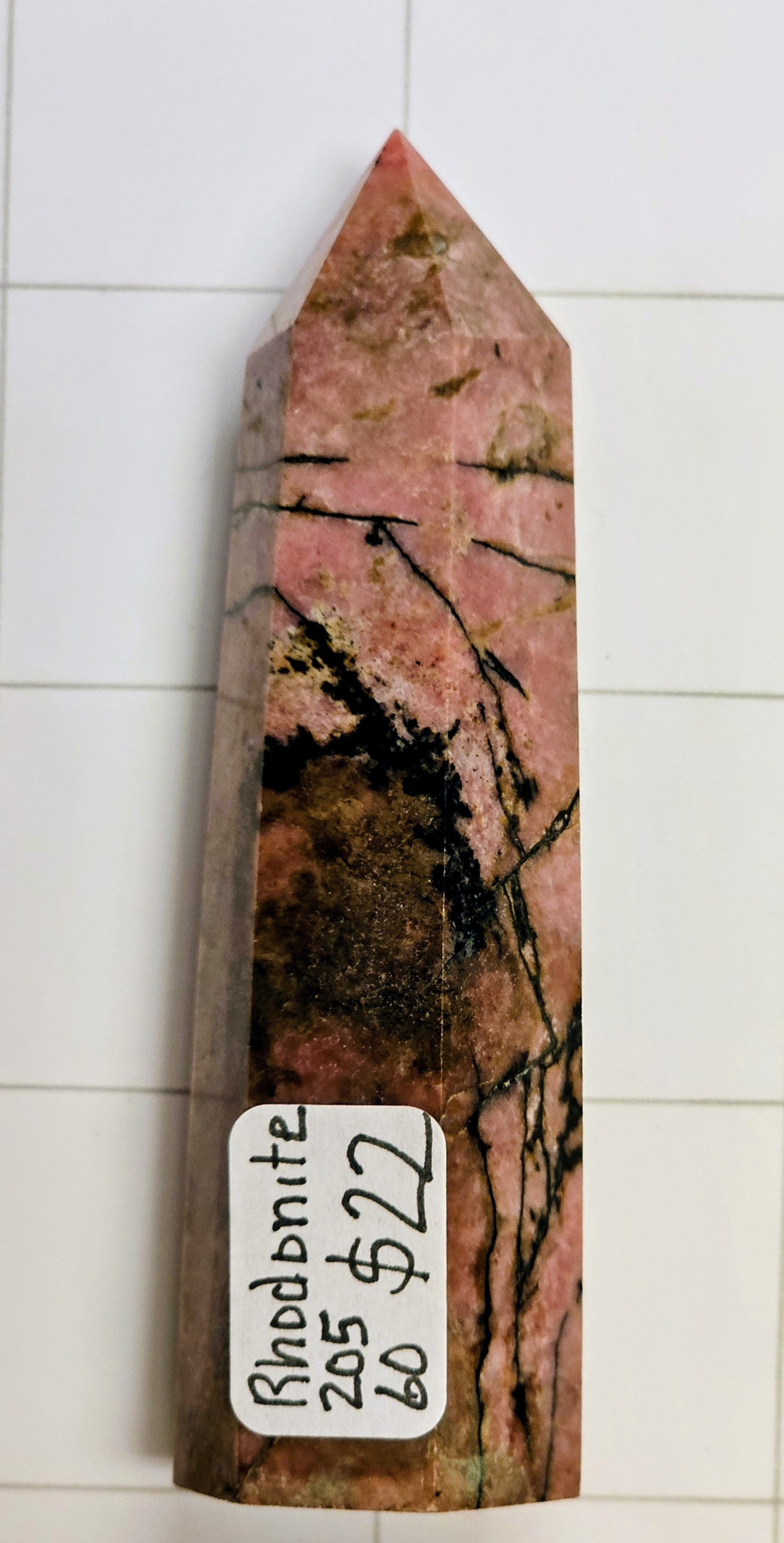 Rhodonite Obelisk