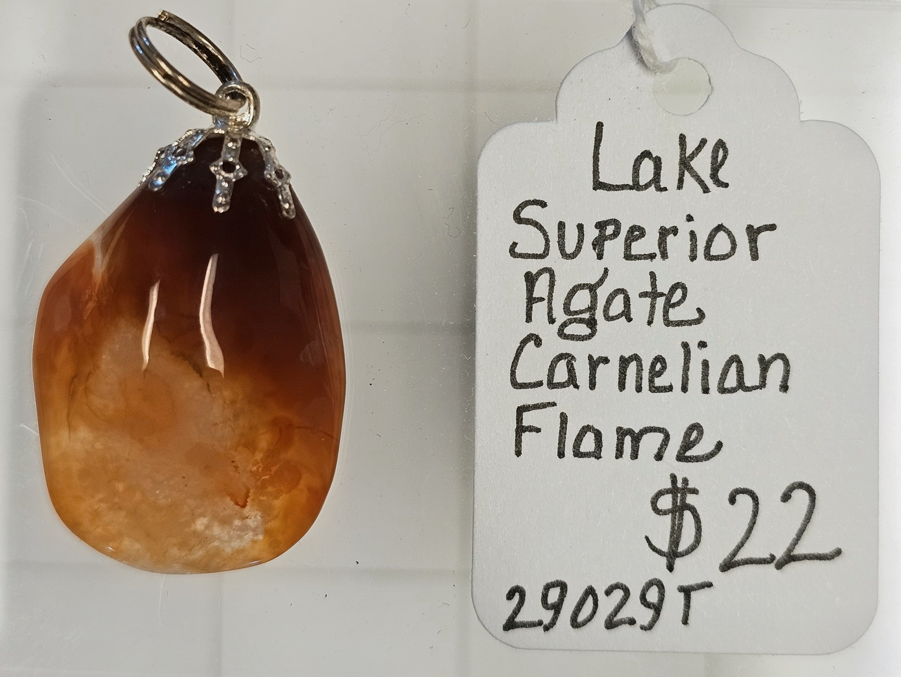 Lake Superior Agate Pendant