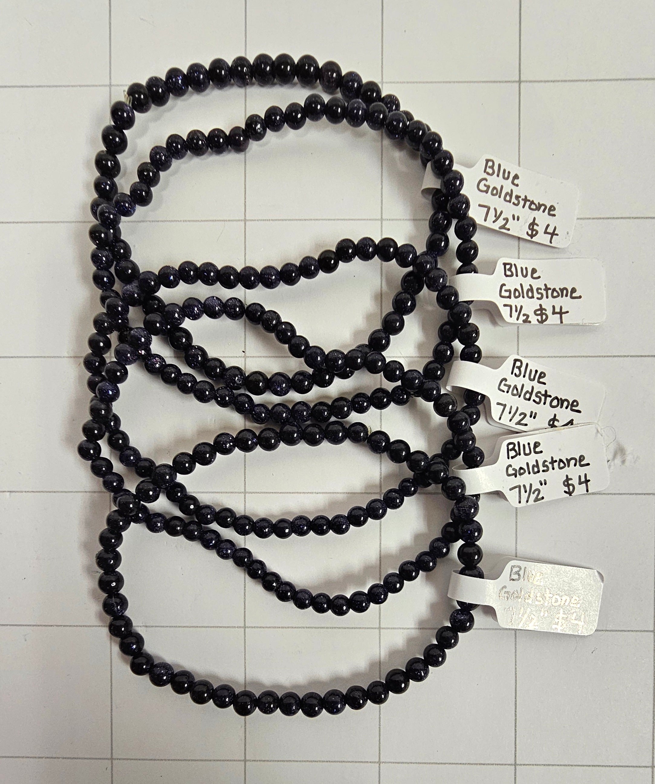 Blue Goldstone Bracelets