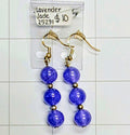 Lavender Jade Earrings
